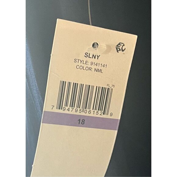 S.L. Fashions Women's Floral Print Skirt Dress 9141141 - Picture 6 of 9